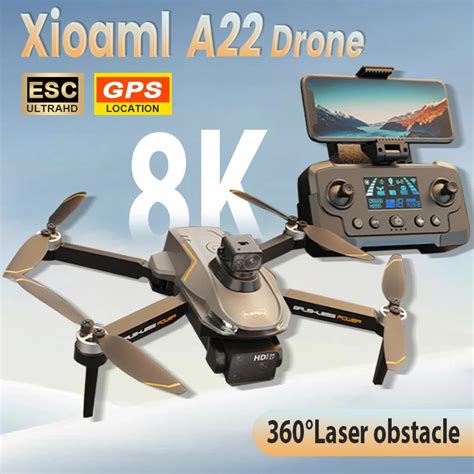 Dron A22 RC Profesional Con C Mara Dual Cuadric Ptero De 2024 Evitaci N