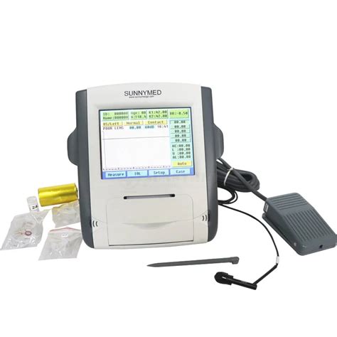 Sy V Touch Screen Ophthalmic Ultrasound Biometer A Scan Pachymeter