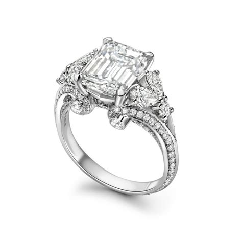 Emerald Cut Diamond Engagement Ring Atelier Spitaleri