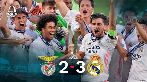 Resumen Benfica Real Madrid Reyes De Europa Uefa Youth League