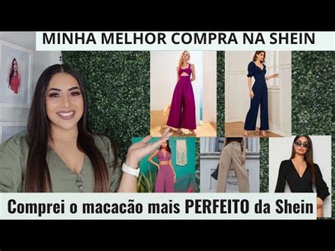 UMA DAS MINHAS MELHORES COMPRAS NA SHEIN O macacão mais PERFEITO da