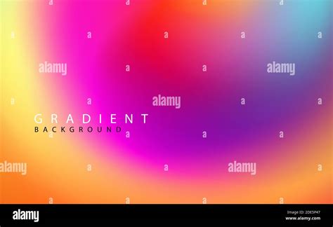 Abstract Colorful Blurred Vector Background For Your Website Or