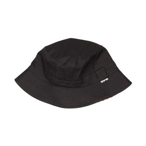 Bucket Hat Reversible Navy Aquascutum