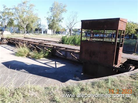 Foto Estaci N Pergamino Fcca Mesa Giratoria Pergamino Buenos