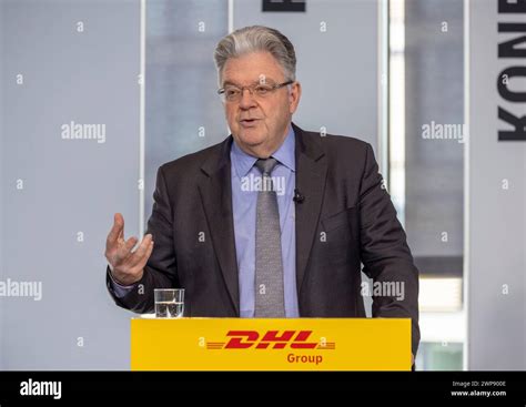 Bonn Germany 06th Mar 2024 John Pearson Member Of The Dhl Group