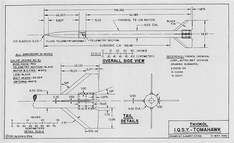 Model Rocket Building: I.Q.S.Y. Tomahawk Information