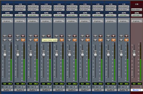 Master Fader Pro Tools Tamaniaabony