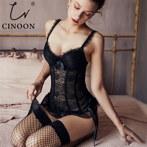 CINOON Sexy Bustier Und Korsett Frauen Hohe Elastische Gothic Korsett