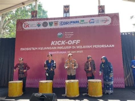 OJK Resmikan Program Ekosistem Keuangan Inklusif Untuk Masyarakat Desa