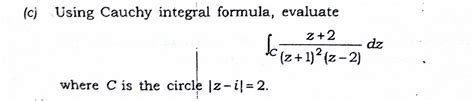 complex analysis - How to apply cauchy integral formula. - Mathematics ...