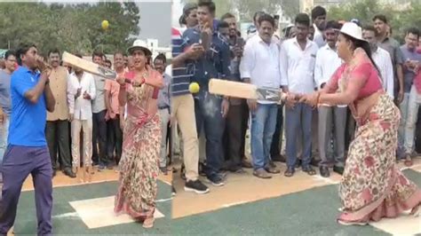 Minister Rk Roja Playing Cricket Rojaplaycricket Youtube