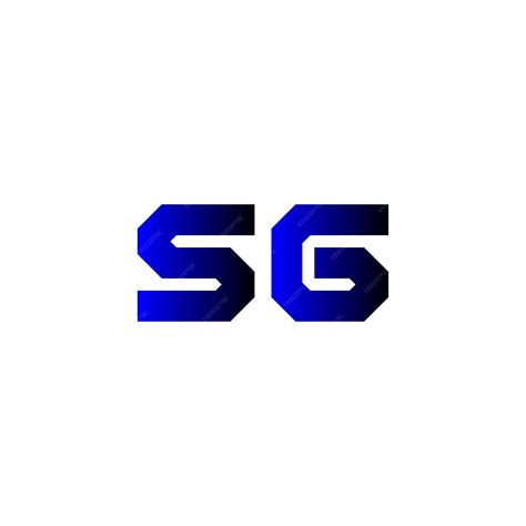 premium vector sg logo vector