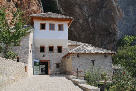 Blagaj Tekija Bosnia S Beautiful Monastery Under A Cliff