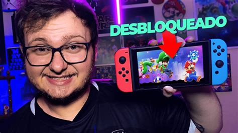 COMPREI UM NINTENDO SWITCH DESBLOQUEADO VALEU A PENA YouTube