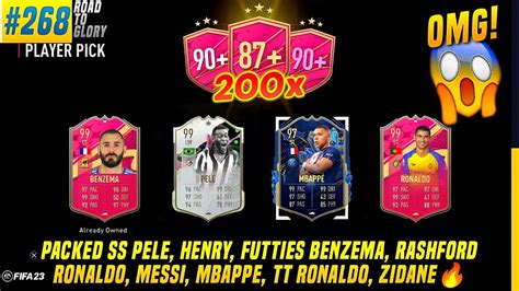 Omg Packed Futties Ronaldo Ss Pele Mbappe Zidane Opening X