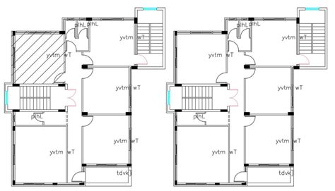 Residential Floor Plan Dwg ~ Floor Plan Dwg File Free Download Bodewasude