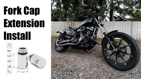 Inch Fork Tube Cap Extension Install Youtube