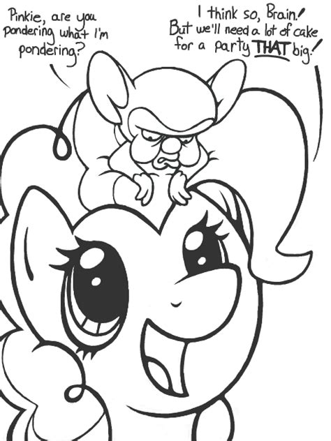 Safe Artist Caffeinerabbit Pinkie Pie Brain Crossover