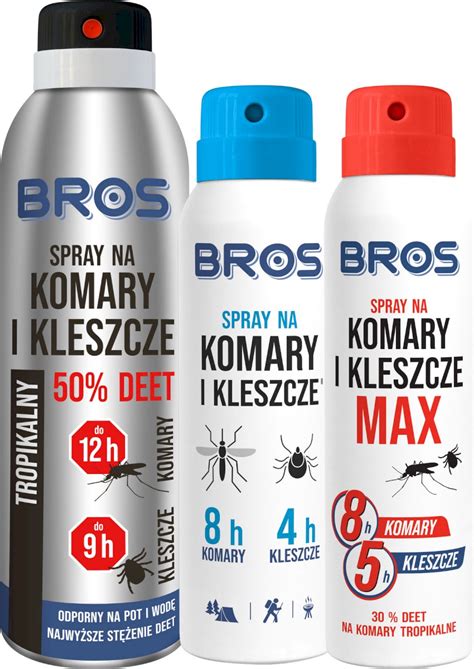 Bros Spray Na Komary I Kleszcze Max Ml Bros Pln Tofivet