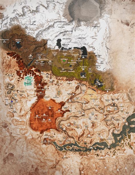 Conan Exiles Full Map With All Discovery Annotations [updated] R