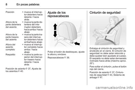 Opel Antara Manual De Instrucciones In Spanish Pages