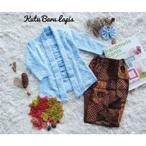 Jual Kebaya Kutu Baru Lapis Kebaya Brukat Cantik Kekinian Kebaya Modern