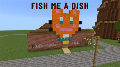 How To Build Stampy S Lovely World Fish Me A Dish Part Youtube