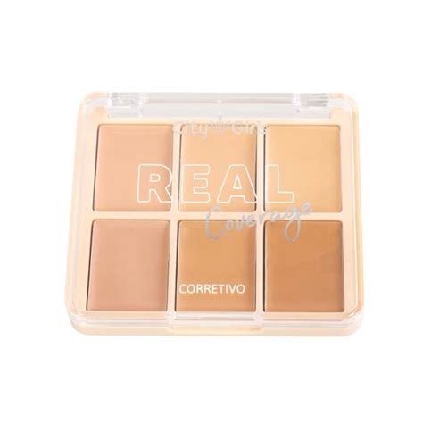 Paleta De Corretivo City Girls Real Coverage Beleza Na Web