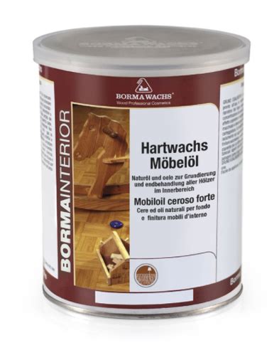 Масло для мебели Borma Wachs Hard Furniture Wax Oil 1л ID 1542650356