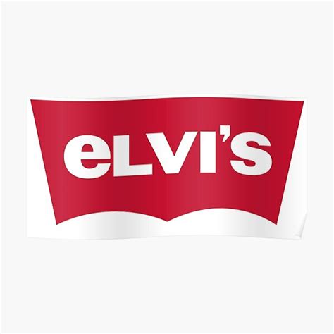 "ELVIS LOGO" Poster for Sale by TexTs | Redbubble