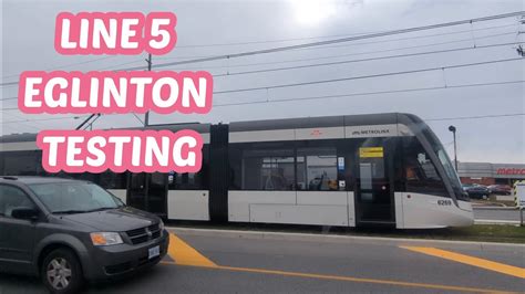 TTC Line 5 Eglinton Crosstown Testing YouTube