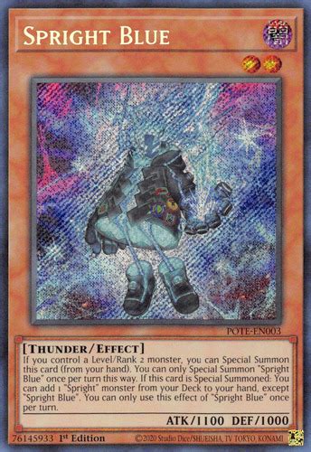 Spright Blue Yugioh Card Prices