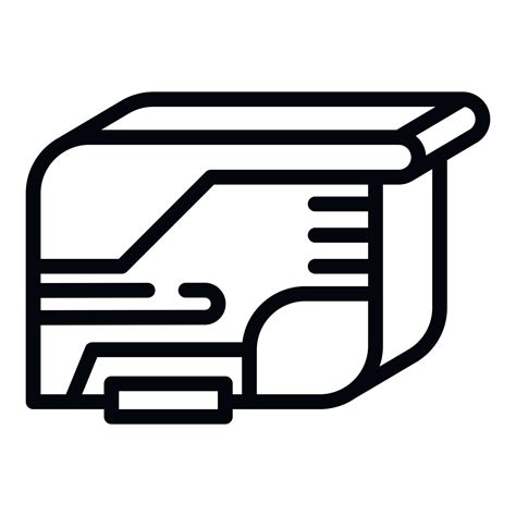 Jet ink cartridge icon, outline style 15307214 Vector Art at Vecteezy