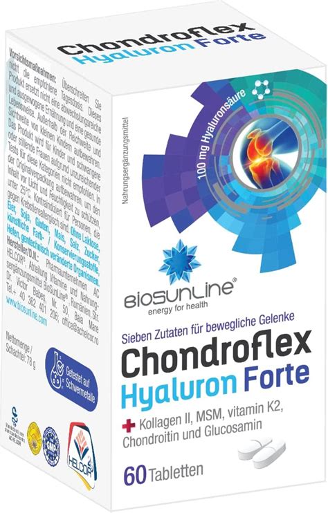 Chondroflex Hyaluron Forte mit Kollagen Hyaluronsäure Glucosamin