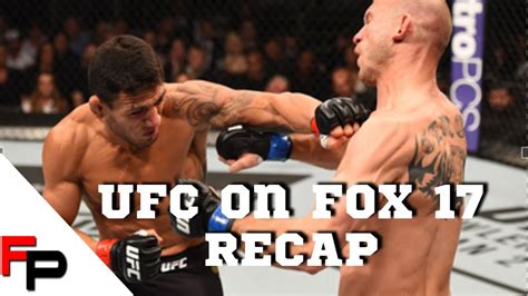 Ufc On Fox Dos Anjos Vs Cerrone Results Recap Performance Of