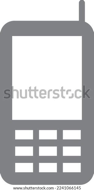 Phone Icon Grey Color Stock Vector Royalty Free 2241066145 Shutterstock