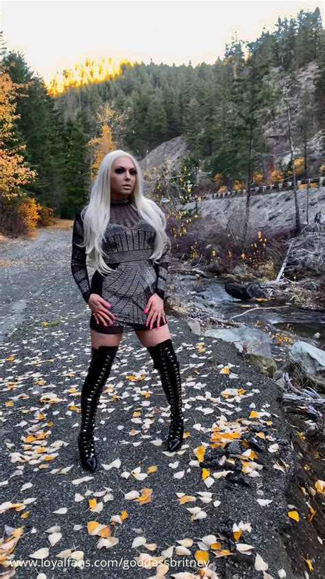 🔥⛓️🖤 Ts Goddess Britney Trans Findom Femdom Official Photos