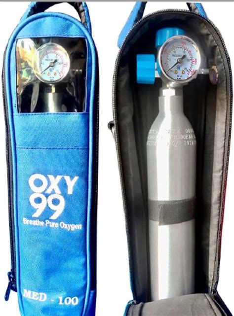 Standard Breathe Portable Oxygen Cylinder Litr Kit For Medical Use