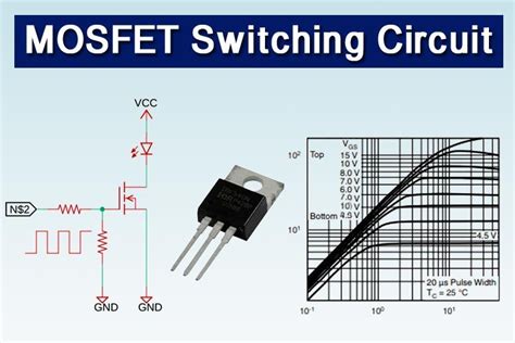 Simple MOSFET Switching Circuit How To Turn On Turn Off N Channel