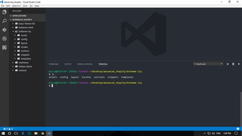 Switch Git Bash Command Prompt And Powershell In Visual Studio Code