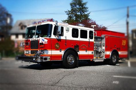 Engine 19 Lansdowne Fire Company Volunteer Firefighter