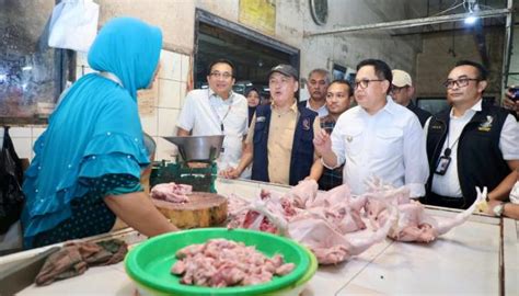 Sidak Pasar Tradisional Di Surabaya Dan Larangan Ini Yang Dikatakan Pj