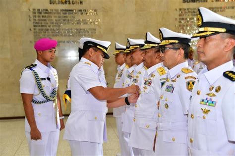 Kasal Pimpin Upacara Serah Terima Jabatan Pati Di Lingkungan Tni Al