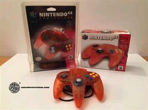 Nintendo 64 Fire Orange Controller [NA] - Consolevariations