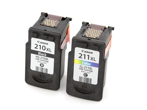 Canon Pg Xl Cl Xl High Yield Ink Cartridge Combo Pack Black