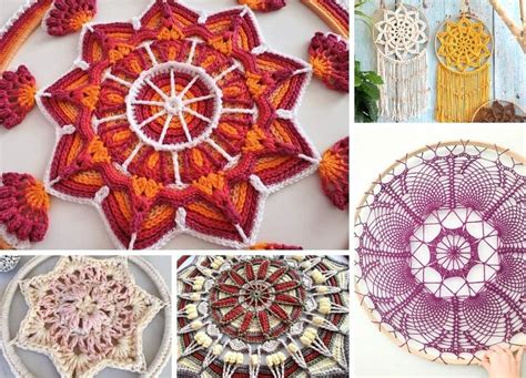 Stunning Colorful Mandala Free Crochet Patterns – 1001 Patterns