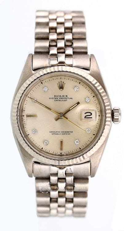 Rolex Oyster Perpetual Datejust K Weissgold Kaufen Auf Ricardo