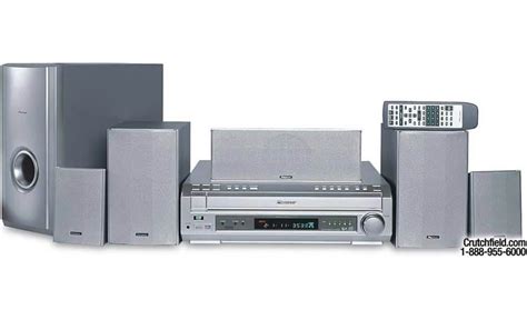 Pioneer Htd 520dv 5 Disc Dvd Home Theater System At Crutchfield