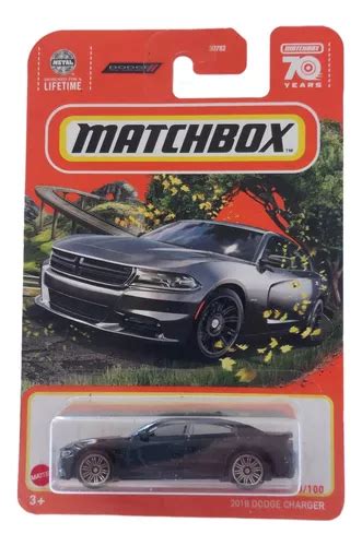 Matchbox 2018 Dodge Charger 70 Aniversario Cuotas Sin Interés