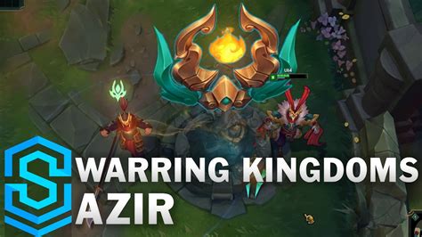 Warring Kingdoms Azir Skin Spotlight Pre Release League Of Legends